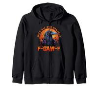 F-CAW-F Funny Inappropriate Adult Humor Rude Halloween Felpa con Cappuccio
