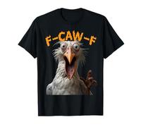 F CAW F Gallo Uccello Divertente Fcawf Pollo Whisperer Fawk off Maglietta
