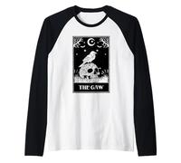 F-CAW-F I tarocchi del Corvo Nero della Caw Maglia con Maniche Raglan