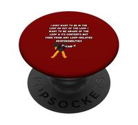 F-Caw-F non vuole essere dentro o fuori dal loop doppiaggio Crow PopSockets PopGrip Adesivo