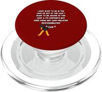 F-Caw-F non vuole essere dentro o fuori dal loop doppiaggio Crow PopSockets PopGrip per MagSafe