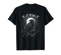 F-CAW-F Raven Lovers Halloween Divertente Corvo Uccello Design Maglietta