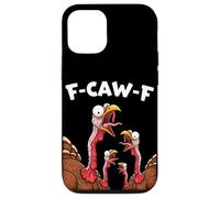 F-CAW-F Turchia Famiglia Divertente Meme del Ringraziamento Custodia per iPhone 12/12 Pro