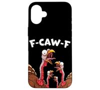 F-CAW-F Turchia Famiglia Divertente Meme del Ringraziamento Custodia per iPhone 16 Plus