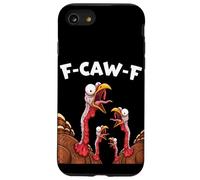 F-CAW-F Turchia Famiglia Divertente Meme del Ringraziamento Custodia per iPhone SE (2020) / 7/8