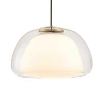 F Ceiling Lamp, Nordic Style Glass Pendant Lamp, Personalized Single-head Hanging Light Lampshade, E27 Light Source Light Fixtures, Balcony Restaurant