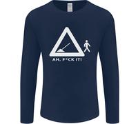 F#Ck Divertente Offensiva Strada Lavoratore Navvy Uomo Maniche