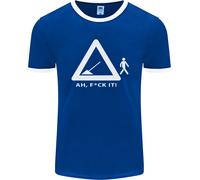 F#CK IT Maglietta Ringer Divertente Offensiva Per Lavoratori Stradali Uomo FotL