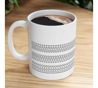 F*ck This Shit Tazza, 350 ml, tazza da caffè con messaggio nascosto, regalo creativo originale in ceramica per gli amanti del caffè, tazza umoristica unica per Erwac