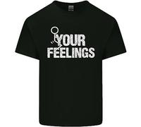 F#Ck Tuo Sentimenti Divertente Offensiva Rude Kids T-Shirt Bambini Bambine