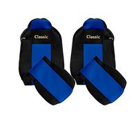 F-CORE Coprisedili camion compatibile per IVECO STRALIS HI-WAY 01.13-12.16 STRALIS XP 01.16-12.19 BLU