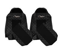 F-CORE Coprisedili camion compatibile per IVECO STRALIS HI-WAY 01.13-12.16 STRALIS XP 01.16-12.19 NERO