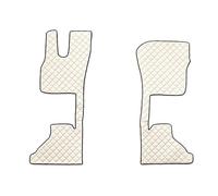 F-CORE Tappetini (autista + passeggero) camion compatibile per DAF XG+ XG 10.21- Passeggeri sospensione CHAMPAGNE