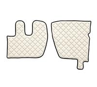 F-CORE Tappetini (autista + passeggero) camion compatibile per RENAULT PREMIUM I 01.97-12.04 PREMIUM II 01.05-12.13 CHAMPAGNE