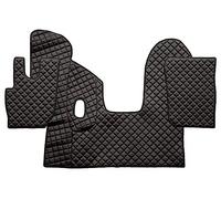 F-CORE Tappetini copricofani camion compatibile per DAF CF 01.13-12.20 MANUAL NERO/ROSSO