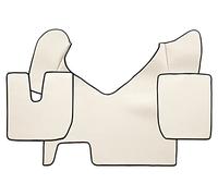 F-CORE Tappetini copricofani camion compatibile per IVECO STRALIS HI-WAY 01.13-12.16 AUTOMAT CHAMPAGNE