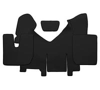 F-CORE Tappetini copricofani camion compatibile per IVECO STRALIS HI-WAY 01.13-12.16 AUTOMAT Con frigo NERO