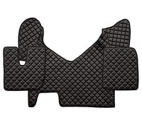 F-CORE Tappetini copricofani camion compatibile per IVECO STRALIS HI-WAY 01.13-12.16 AUTOMAT NERO/ROSSO