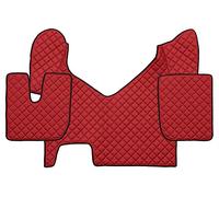 F-CORE Tappetini copricofani camion compatibile per IVECO STRALIS HI-WAY 01.13-12.16 AUTOMAT ROSSO