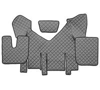 F-CORE Tappetini copricofani camion compatibile per IVECO STRALIS XP 01.16-12.19 AUTOMAT Con frigo GRIGIO