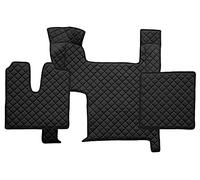 CAMION Tappetini copricofani per MAN TGX 01.07-12.17 AUTOMAT 2 Cassetti NERO