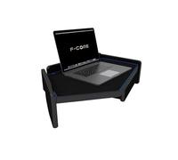 F-CORE Tavolini per cruscotto Camion Compatibile per Volvo FH 4 01.13-12.19 con cassetto Centrale Blu