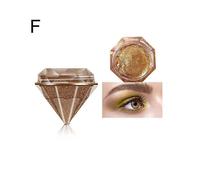 (F)Diamond Glitter Eyeshadow Makeup for Women Shimmer Sparkle Eyeshadow Waterproof