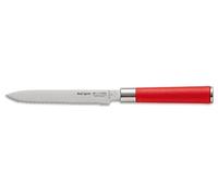 F. Dick F. Red Spirit Serrated Edge Universal Knife (5" Blade Length, Works Easi