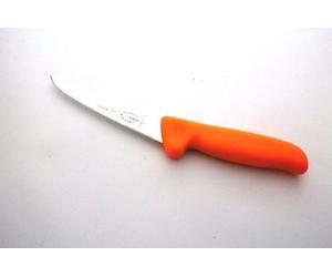 - F. Dick MasterGrip Special - Coltello per disossare, lama arcuata semi-flessibile da 10 cm, manico arancione, dal rinomato produttore di coltelli Friedr.Dick