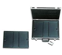 F. DICK Valigetta da Cucina «Professional» (Custodie per coltelli con 2 magneti, Senza Fodera) 81 176 010, Alluminio e plastica, Nero, One Size