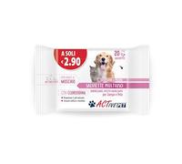 F & F Active Pet Salviette Multiuso con Clorexidina, 20 Salviette