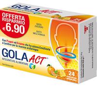 LINEA ACT Gola Act miele e arancia, 24 compresse