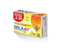 F&F GOLA ACT MIELE E LIMONE 24 COMPRESSE OROSOLUBILI CON EDULCORANTI