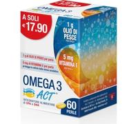 F&F - Omega 3 Act 60 Perle - Integratore Per Il Benessere Cardiovascolare