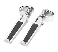 F FIERCE CYCLE 2pcs Moto Pedane Moto Highway Poggiapiedi 1 "1-1/4"