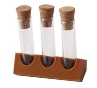 F Fityle 1/12 Miniature Coffee Bean Test Tube Rack Diorama Scenario Pretend Play Toy Furniture Model per L'abbellimento del Paesaggio é Negozio di Alimenta