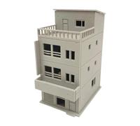 F Fityle 1:87 Modello di Edificio Giapponese Kit residenziale Modern Modern Landscape Layout Ferroviario Modello per l'accessorio di DIiorAma Model, 7.5cmx11cmx14.5cm