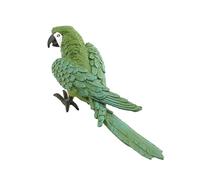 F Fityle 1 Pezzo Decorazione Pappagallo Artificiale, Modello Realistico di Verde, Decorazione di Alta qualità per Giardino e Casa