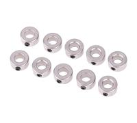 F Fityle 10 Pezzi di per Carrello di Atterraggio per Aeromodelli RC, Accessori Robusti E Ad Alte Prestazioni, Sostituiscono I Collari delle Ruote dei, Foro Interno 5,1 mm