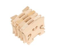F Fityle 10 pezzi di ricambio per per violino in acero 4/4, accessori per strumenti professionali fatti a mano per gli appassionati di violino