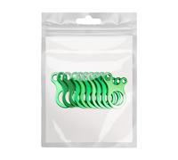 F Fityle 10 Pezzi tenditori per Corde da Tenda, tenditori per Corde da Trekking, Fibbie per Antivento, regolatori per di Servizio, Tenda da Picnic, Barbecue, Verde