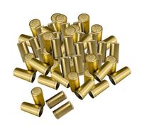 F Fityle 100 pezzi di tappi per bottiglie di vino termoretraibili in PVC con linguetta a strappo, manicotti termoretraibili per vino da 30 mm per la cucina di, Oro