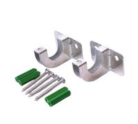 F Fityle 2 Ganci da Parete per avvolgitubo da Giardino, Supporto da Parete antiruggine, Supporto Multifunzionale per Corde di prolunga