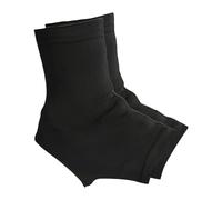 F Fityle 2 pezzi copriscarpe da calcio, manicotti per scarpe da calcio, avvolgenti, antiscivolo, calzini sportivi per scarpe da calcio, baseball, bici, erba, Nero