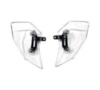 F Fityle 2 pezzi Deflettori laterali per parabrezza per motociclette, spoiler, parti di alta qualità ad alte prestazioni, deflettori per parabrezza per V85TT, Chiaro