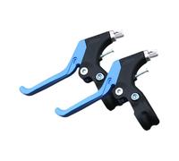 F Fityle 2 Pezzi di Maniglia del Freno in Lega di Alluminio, Parti di Ricambio, frenata fluida Professionale per Bambini dai 5 ai 12 Anni, Accessori robusti a, Nero E Blu