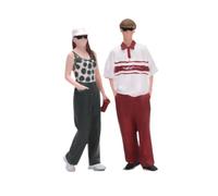 F Fityle 2 Pezzi di Miniature in 1/64, Figure umane in Miniatura, Statuette dipinte, Ornamenti, Accessori per diorami, progetti Fai da Te, Oggetti di