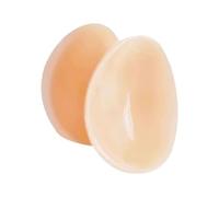 F Fityle 2 Pezzi di Protezioni per Ginocchia in Silicone, Ginocchiere riutilizzabili per Atleti, Protezioni per Ginocchia adesive per praticare Sport, 14x12x2 Cm