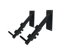 F Fityle 2 pezzi gancio per tastiera elettronica, gancio da parete regolabile in metallo per montaggio a parete, supporto per chitarra elettrica