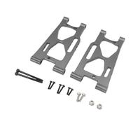 F Fityle 2 Pezzi RC Car Rear Lower Swing Arm Replacement Parts Assembly Upgrade Part per 7303 P73250 1/7 RC Car Vehicle Crawler, Grigio